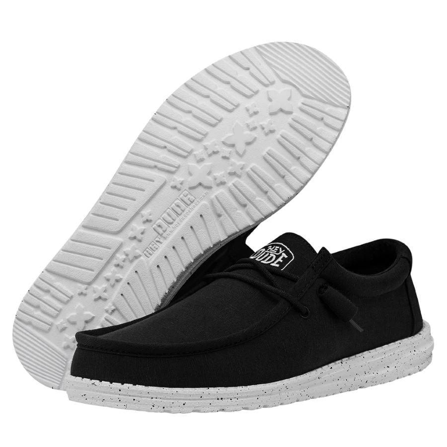 Wally Slub Canvas - Black - Image 3