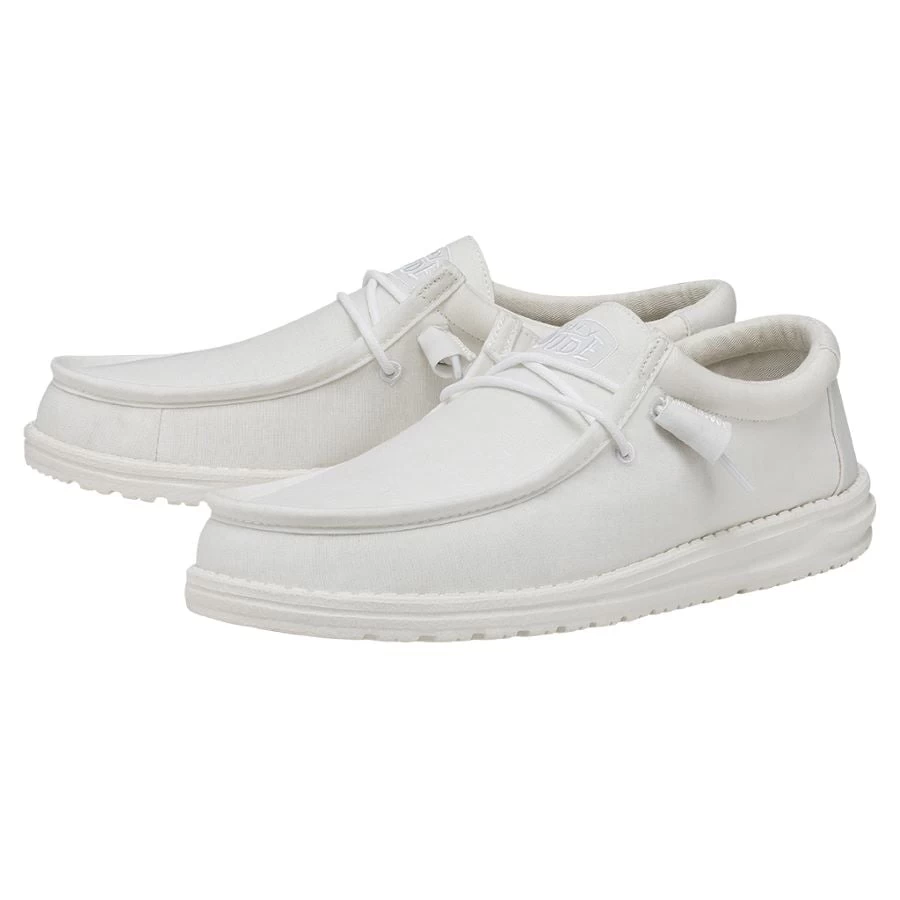 Wally Slub Canvas - White - Image 2