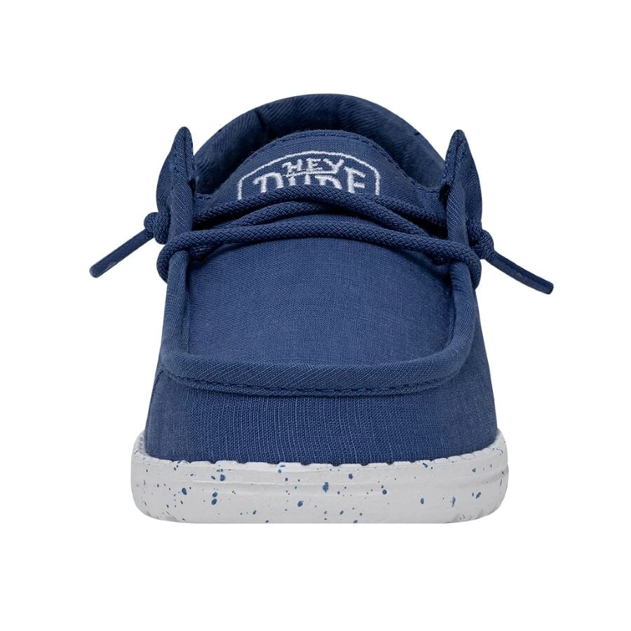 Wally Youth Slub Canvas - True Blue - Image 4