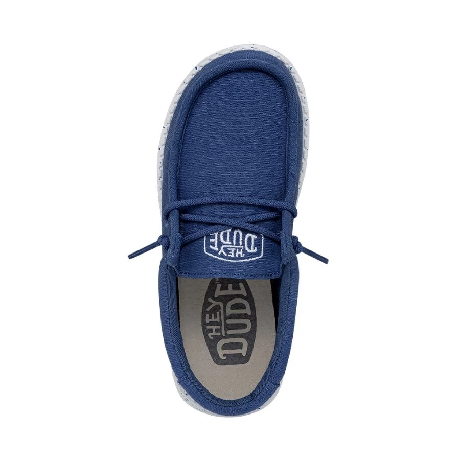 Wally Youth Slub Canvas - True Blue - Image 6