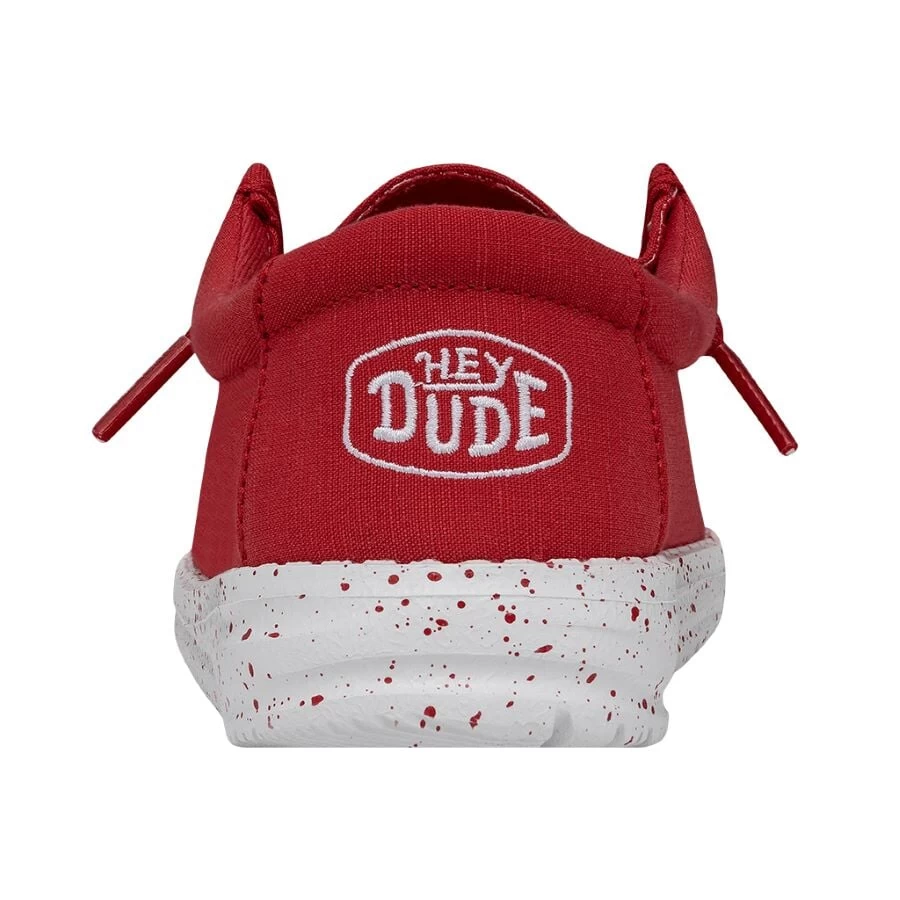 Wally Youth Slub Canvas - Red - Image 5