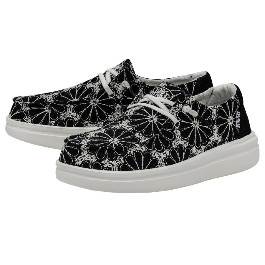 Wendy Rise Eyelet - Black - Image 2