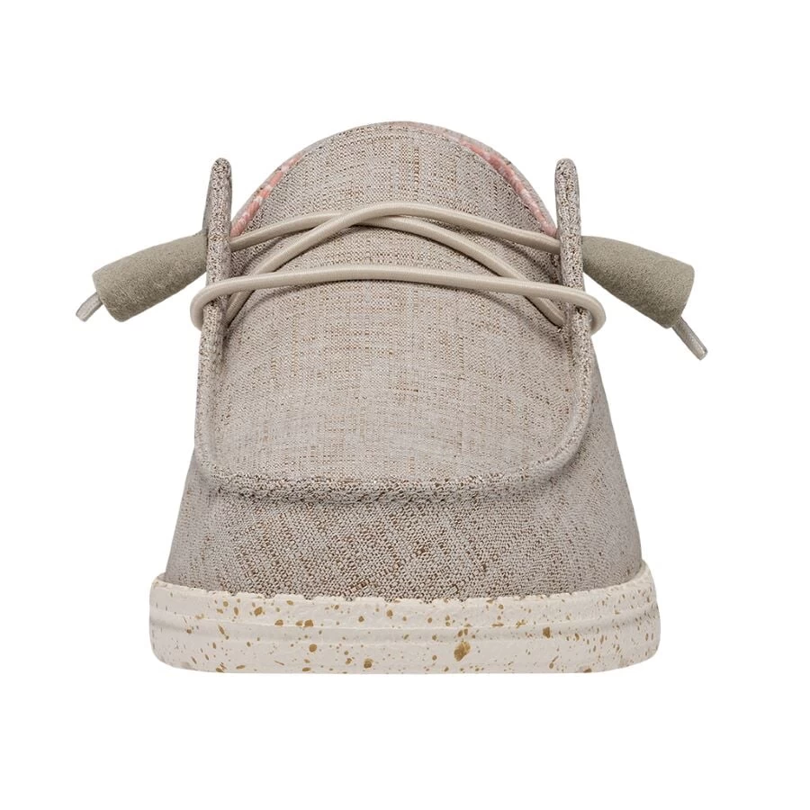 Wendy Chambray Wide - White Nut - Image 4