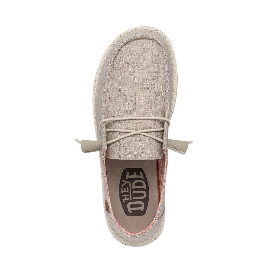 Wendy Chambray Wide - White Nut - Image 6