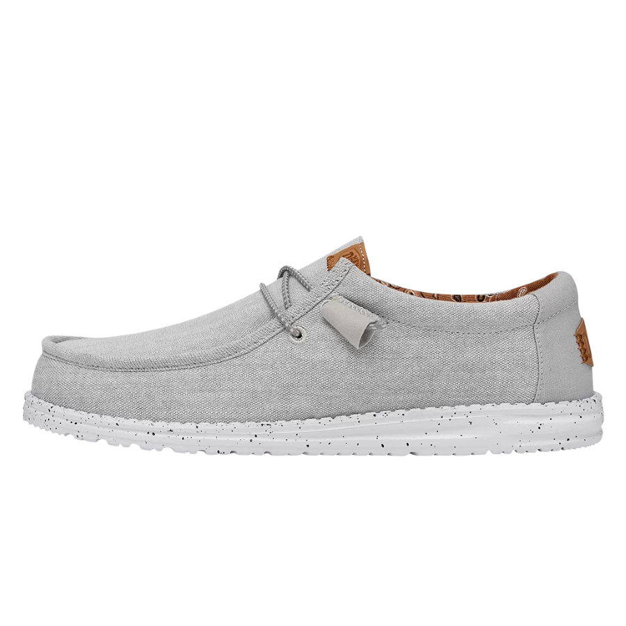 Wally Washed Canvas - Light Grey